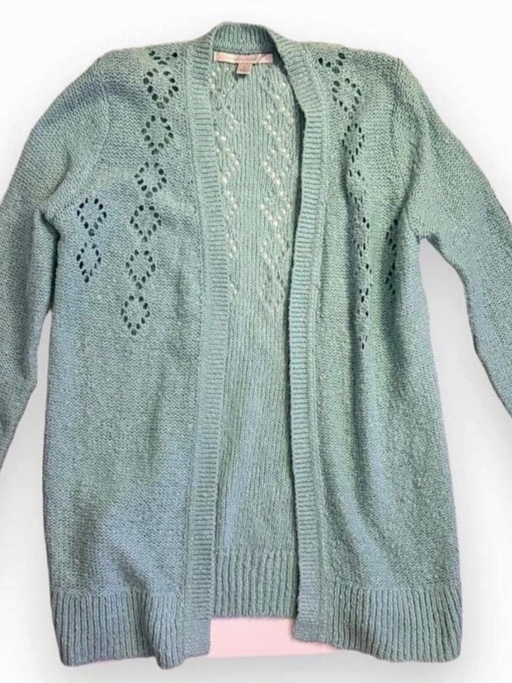 Lauren Conrad Open-Front Knit Cardigan